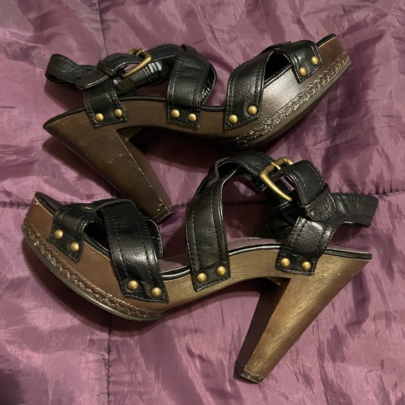 Steve Madden Platform Sandals - Picture 1 of 7